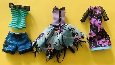 Monster High Doll Spares Clothes Dresses Top Shorts 340B • $12.44