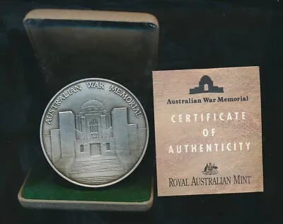 Australia: 1992 Vietnam War Long Tan Battle Large 5oz Silver Medal (70mm) • $249.99