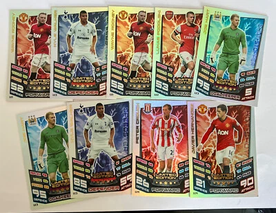 £24.99 • Buy 9x Card MATCH ATTAX 2012/13 12/13 LIMITED EDITION BUNDLE Hernandez, Crouch Etc.