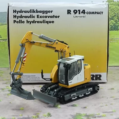 WSI 04-1125 Liebherr R 914 Excavator - 1:50 Scale Diecast Vgc Boxed • £89.99