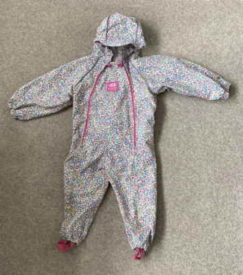 £12.99 • Buy JoJo Maman Bebe Girls Splash Suit 12-18 Months Floral Ditsy VGC
