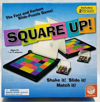 Square Up! Pattern Color Matching Racing Game Slide Puzzle Mindware   • $22