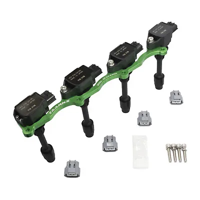 Coil Conversion Kit R35 GTR To SR20 S15 P12 T30 (Green) Includes Nissan Coils  • $545.31