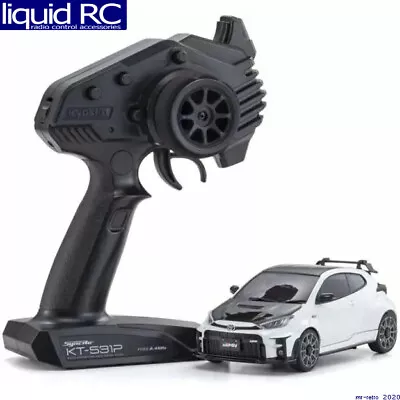 Kyosho America 32640PW MINI-Z AWD T0Y0TA GRMN YARIS CIRCUIT PACKAGE White Pearl • $204.99