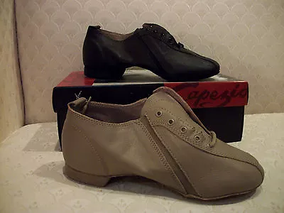 Capezio Jazz Shoe Mens Isotope Dance Black Tan PP02 NIB • $38.99