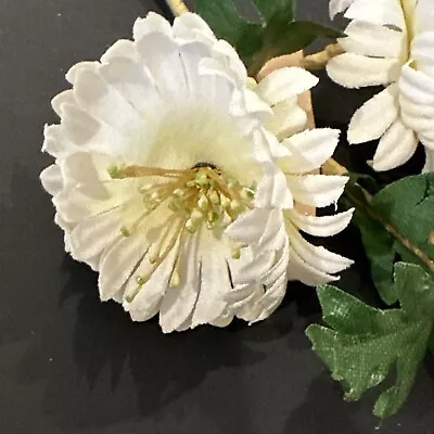 Wonderful Trio Of Vintage Antique Millinery Flower Bouquet. • $6