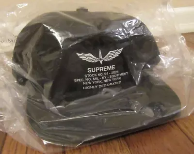 Supreme Surplus 5-Panel Hat Black Snapback SS24 Supreme New York 2024 Brand New • $80