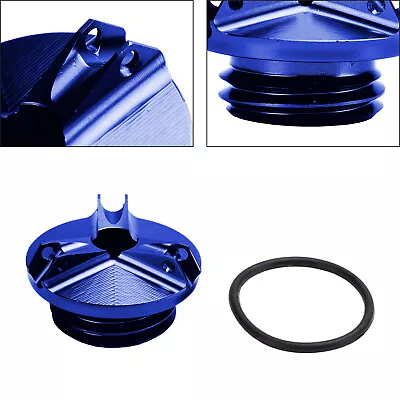 Billet Oil Filler Cap Blue For Yamaha MT-03 MT03 MT-07 MT07 MT-10 / SP MT-25 B T • $13.68