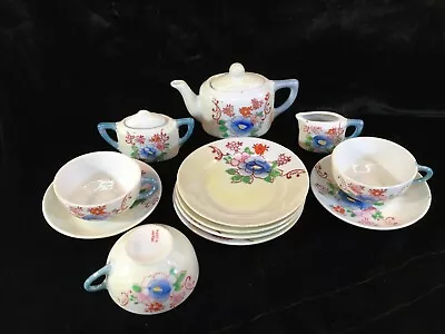 Miniature China Tea Set 14 Pieces Japan • $15