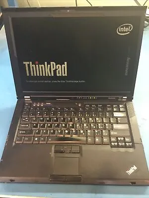 Lenovo Thinkpad T61-Core2 Duo T8100 @ 2.10GHz Powers On Fan Error No HDD - F8 • $75