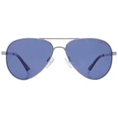 Polaroid Core Blue Pilot Unisex Sunglasses PLD 6012/N/NEW 0V84/C3 56 • $21.99
