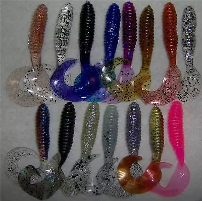 5  Kalin's Lunker Grub Bass Walleye Fishing Lure Choice Of Color  • $7.99