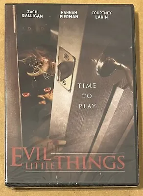 Evil Little Things (DVD 2019) Zach Galligan Hannah Fierman New Sealed • $2.75