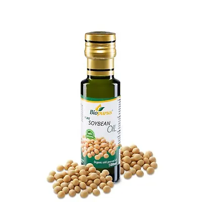 Biopurus Certified Organic Cold Pressed Soybean Oil 100ml • £7.10