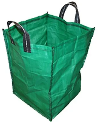 £14.99 • Buy 5 X GARDEN WASTE BULK BAG HEAVY DUTY SHOPPING LIFTING BAG 120 LITRE