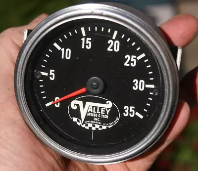 Valley Speedo & Tach Inc. Stewart Warner Vintage 3500 RPM 3 3/8  Tachometer • $65