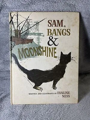 Sam Bangs & Moonshine By Evaline Ness 1966 Vintage Hardcover Book  • $12.99