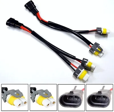 Conversion Wire H10 9145 To H11 H8 Two Harness Fog Light Lamp Bulb Plug Socket • $13.78