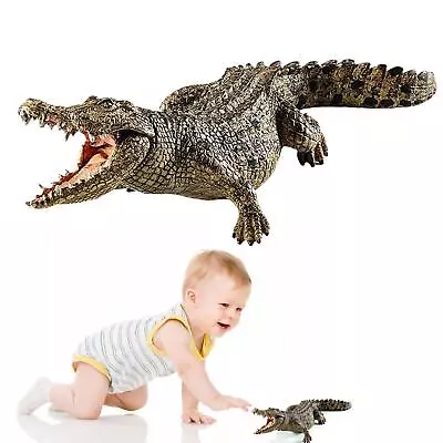 Simulation Crocodile Alligator Wild Life Jungle Animal Figures Model Toy For Kid • $22.22