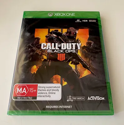Call Of Duty Black Ops 4 XBOX ONE - Factory Sealed - DISC VERSION • $27.77