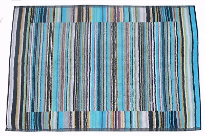 MISSONI  HOME BATH MAT 100% COTTON 24 X 35.4   60x90cm  ECOLOGIC DYES  JAZZ 170 • $160