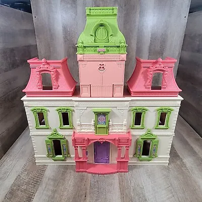 Fisher-Price Loving Family Dream Dollhouse Mansion Mattel Doll House W/ Figures+ • $125