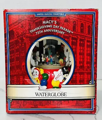 2001 Macys Thanksgiving's Day Parade Musical Globe Twin Towers 75th Anniversary • $75