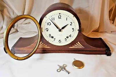 Vintage Seth Thomas Mantle Clock With Pendulum 1938 • $85