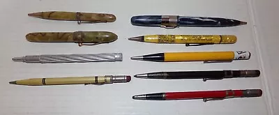 9 Vintage Mechanical Pencils Ink Pen Lawson Varnish Rite-Rite Autopoint NAPA ++ • $19.99