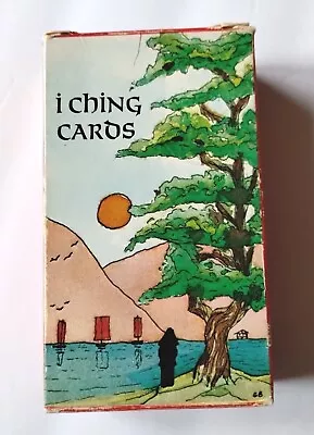 Vtg I Ching Cards Chinese Fortune Telling Tarot W/ Coins 1971 COMPLETE  • $75