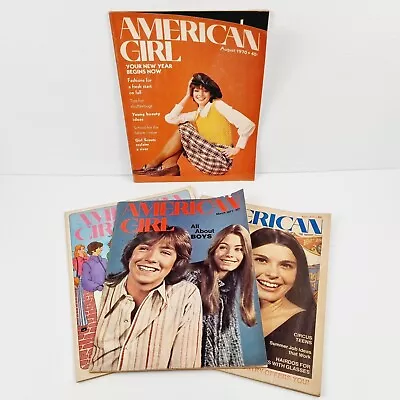 Vintage American Girl Magazine X4 1970/1971 Girls Interest 1970's Fashion Ads • $60