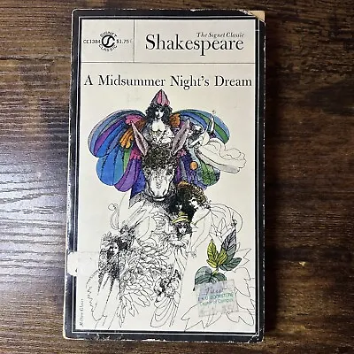 A Midsummer Night's Dream By William Shakespeare Vintage 1963 Paperback • $7.13