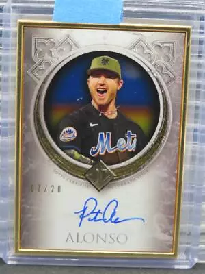 2023 Topps Transcendent Pete Alonso Gold Framed Auto Autograph #7/20 Mets • $5.50