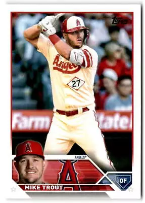 2023 Topps 27 Mike Trout • $1.50