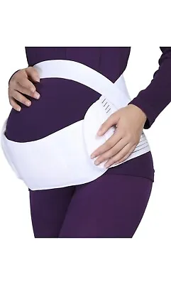 Neotech Care Maternity Pregnancy Support Belt/Brace - BackBelly Band White ( S) • £12.99