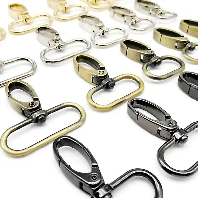 Bag Clasps Lobster Swivel Trigger Clips Snap Hook For 16mm To 38mm Webbing • £8.80