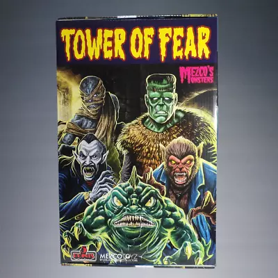 Mezco Toyz 5 Points Mezco Monsters Tower Of Fear Deluxe Boxed Set • $124.75