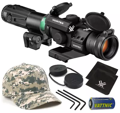 Vortex Optics Strikefire II Red/Green Dot Scope W/ 6x Magnifier & CD Hat  Bundle • $598