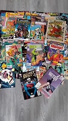 Over X 40 DC Marvel Universe & Other Publishers Comic Bundle Job Lot Vintage • £14.50