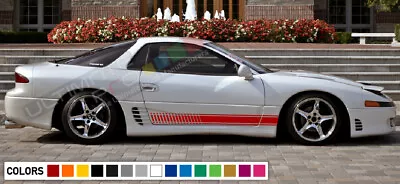 Decal Sticker Graphic Stripe Body Kit For Mitsubishi 3000 GT GTO Lip Bumper VR4 • $73