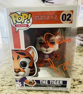 Dabo Swinney Signed Funko Pop Jsa Autograph Clemson Football Tiger Mascot Auto • $149.99