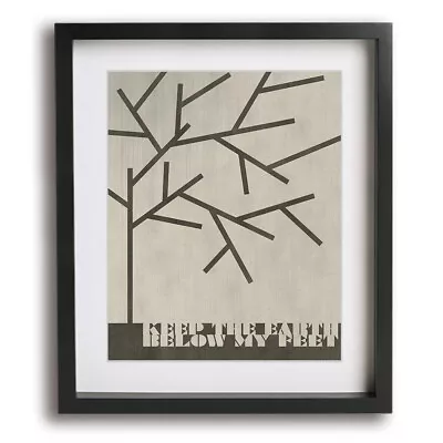 Mumford & Sons | Below My Feet - Modern Music Song Lyric Wall Art Print Poster • $19.99