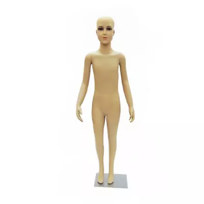 Realistic Kids Mannequin 7-8 Year Old Plastic Mannequin With Base And Wig • $101.89