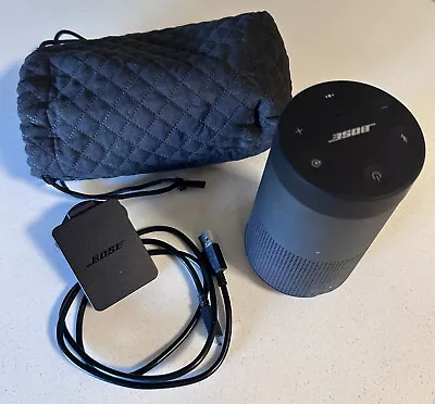 Bose SoundLink Revolve Portable Bluetooth Wireless Speaker Black W/ Charger+Bag • $200