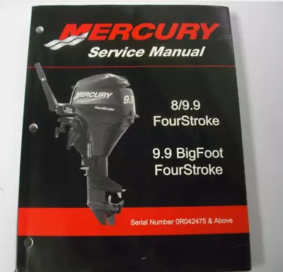 Mercury 8/9.9 HP BigFoot Outboard FourStroke 90-892248R01 Service Shop Manual • $189.99
