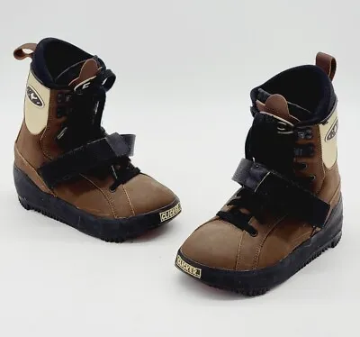 Vtg K2 Clicker Step-in Snowboard Boots Men's Size 6 US • $115