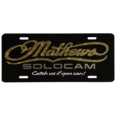 Mathews Decals License Plate Legal Size 6  X 12  • $30