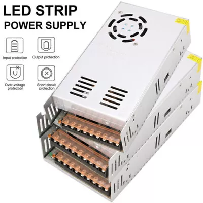 Voltage Transformer Switch Power Supply Converter AC 100-240V To DC 12V 30A 360W • £13.99