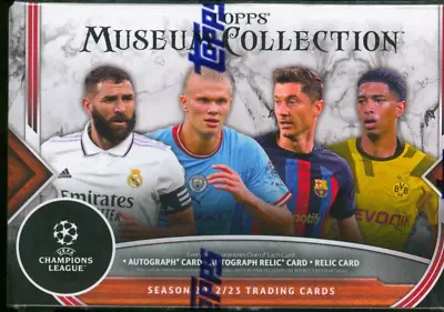 22/23 Topps Museum Collection UEFA Champions League Box • $349.99