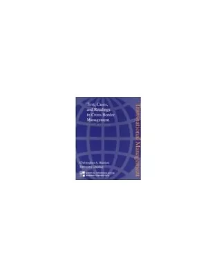 Transnational Management: Text Case... Ghoshal Sumant • £3.49